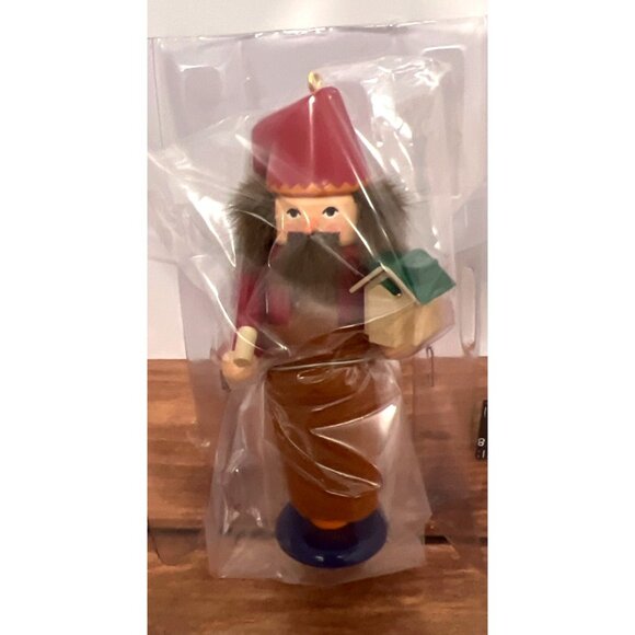 HTF NIP 1992 HALLMARK KEEPSAKE ORNAMENT QX525-4 OTTO THE CARPENTER NUTCRACKER - Picture 5 of 6